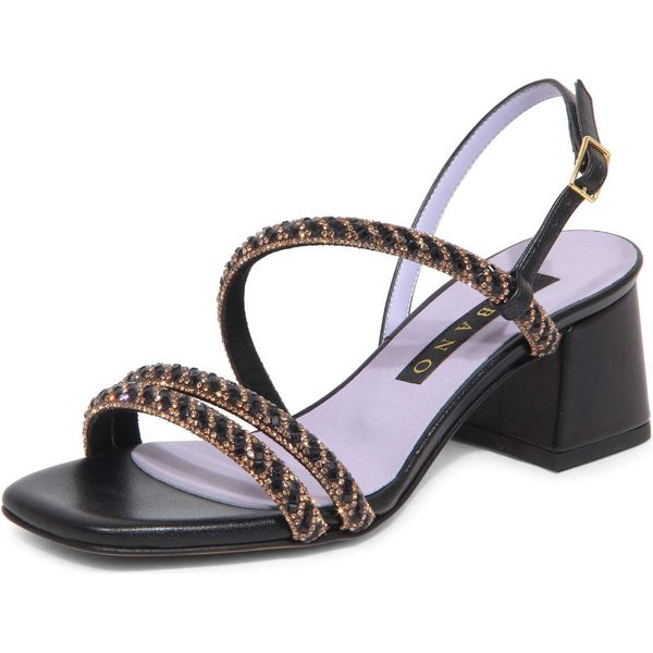 L1173 Sandalo Donna Albano Woman Strass Sandal-image