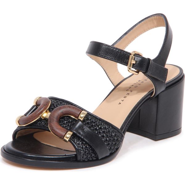 I5398 Sandalo Donnaroberto Festa Alice Woman Raffia Sandal-image