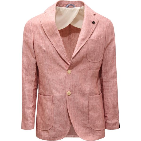 9929Au Giacca Uomo Gih Angelico Man Linen Jacket-image