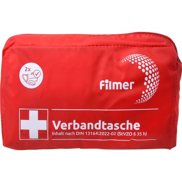 Borsa Di Pronto Soccorso Filmer, Kit Di Pronto Soccorso Per Auto Secondo Din 13164-image