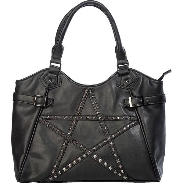 Banned Alternative Handtasche Damen Calling Of The Eclipse Schwarz Standard-image