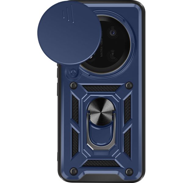 Mayaxess, Cover Per Honor Magic 7 Lite Con Anello Di Fissaggio E Protezione Della Fotocamera, Blu Scuro-image