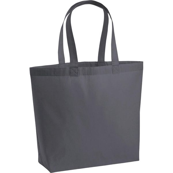 Westford Mill - Borsa "Premium"", Cotone RW10177 (Taglia Unica) (Grigio Grafite)"-image