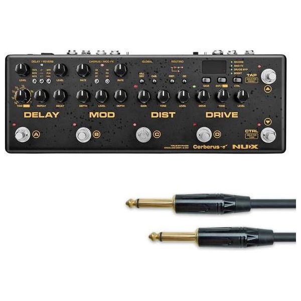 Unità Multieffetto Nux Cerberus Con Cavo Jack-image
