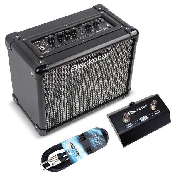 Amplificatore Blackstar Id Core 10 V4 Bluetooth Con Pedale E Cavo-image