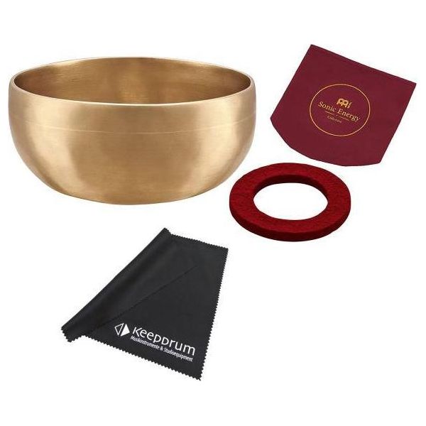 Meinl Sonic Energy Ciotola Per Canto In Bronzo Con Panno-image