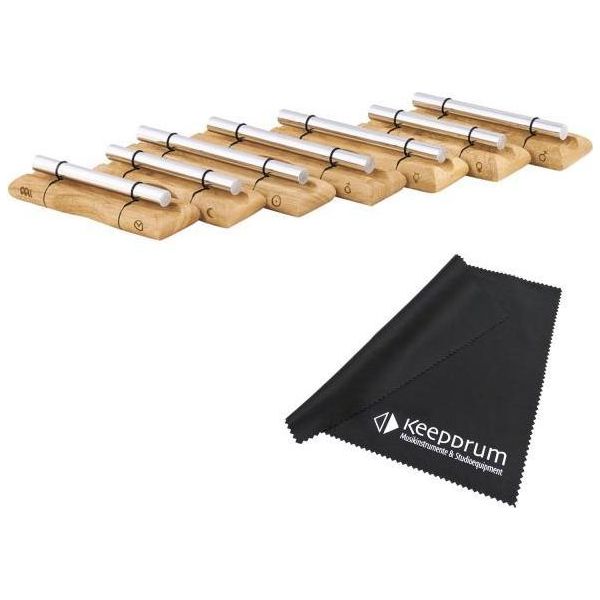 Meinl Sonic Energy Bars EC-SET-CHA-7 Chakra Set 7 Pezzi Con Panno-image