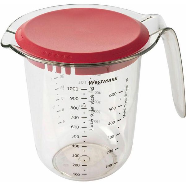 Westmark Caraffa Dosatrice Con Coperchio In Plastica Da 1 Litro-image