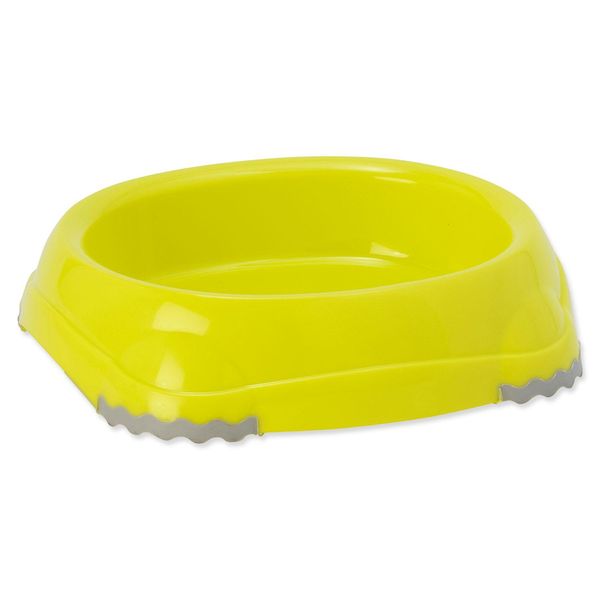 Ciotola Magic Cat In Plastica Antiscivolo Giallo 15 Cm 210 Ml-image