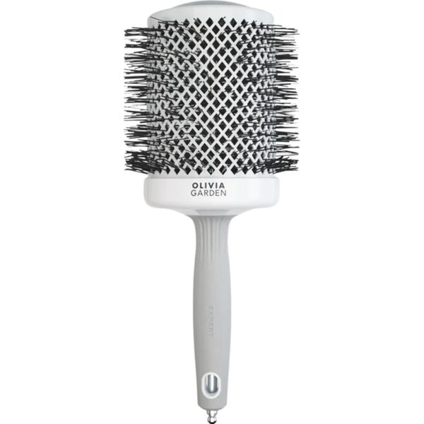 Olivia Garden Expert Blowout Shine 80 Mm - Bianco E Grigio-image