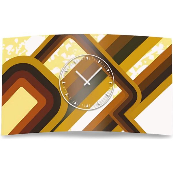 Orologio Da Parete Retrò Anni '70-'60 Di Design Orologio Da Parete Moderno Di Design Silenzioso Senza Ticchettio Dixtime 3D-0164-image