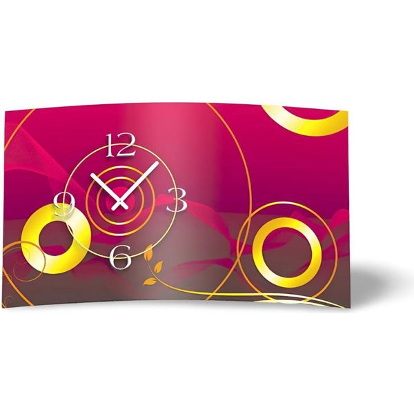 Orologio Da Parete Digitale Di Design Astratto Orologio Da Parete Astratto Moderno Design Silenzioso Senza Ticchettio Dixtime 3D-0425-image