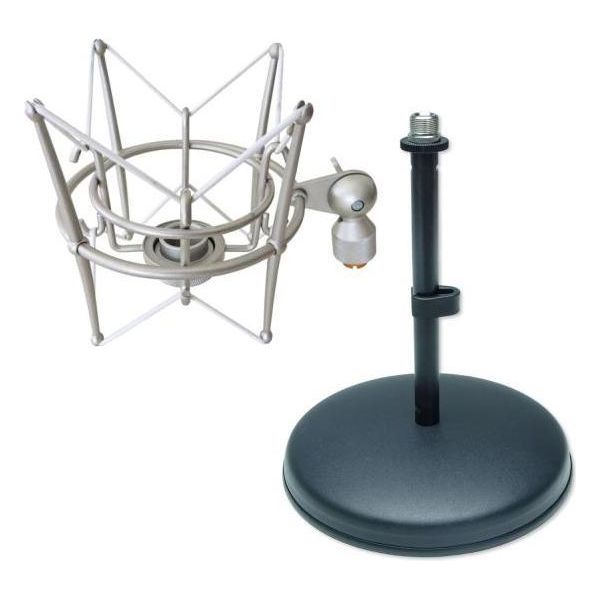Keepdrum MS089 Microfono Spider Con Supporto Da Tavolo MS032-image