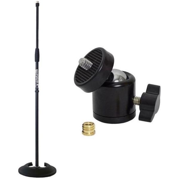 Asta Microfonica Keepdrum MS096 Con Snodo Sferico-image