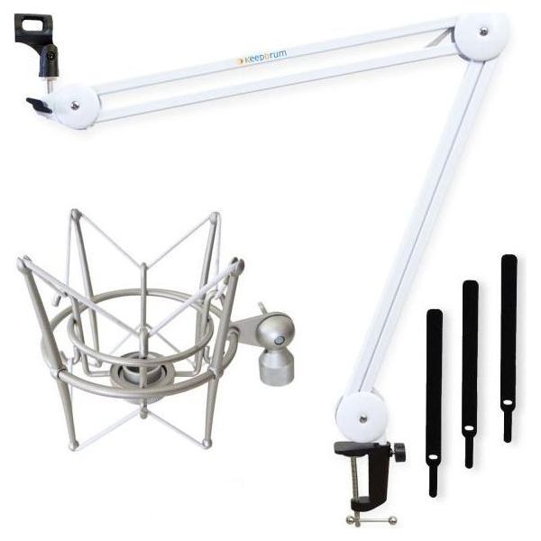 Keepdrum MS138 Braccio Articolato Bianco Con Ragno MS089-image