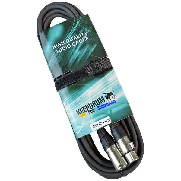 Keepdrum 10 M Di Cavo Dmx A 3 Poli Xlr 100Ohm-image