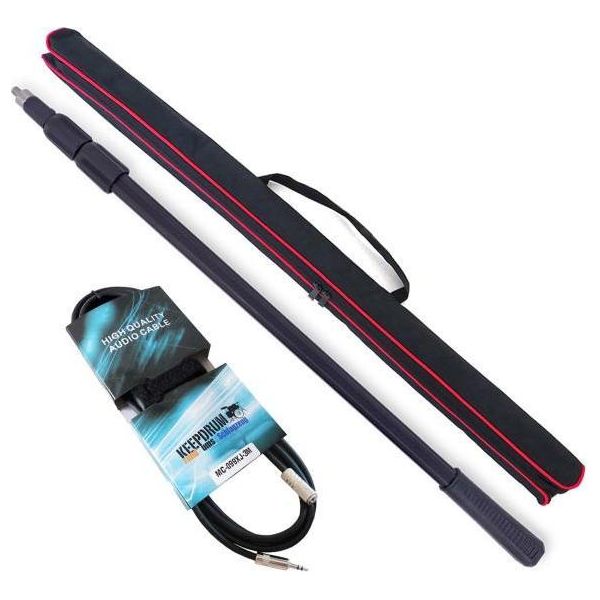 Asta Keepdrum Da 2 M Con Cavo Di Prolunga Da 3,5 Mm Da 3 M-image