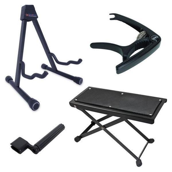 Set Di Accessori Keepdrum Per Chitarra Acustica-image