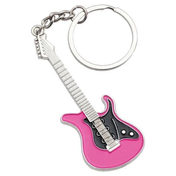 Keepdrum Portachiavi Chitarra Elettrica Rosa-image