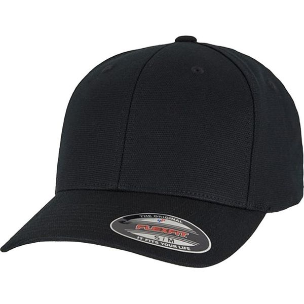 Flexfit - Cappello Da Baseball Per Uomo/Donna Unisex, Tela RW10864 (S-M) (Nero)-image