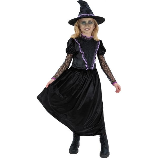 Smiffys - Costume Da "Strega Dell'ovest"" Per Bambino SM3485 (110-116) (Nero)"-image