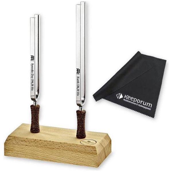 Set Di Diapason Sonic Energy Tf-Set-2 Giorno E Notte 2 Pezzi Con Panno-image