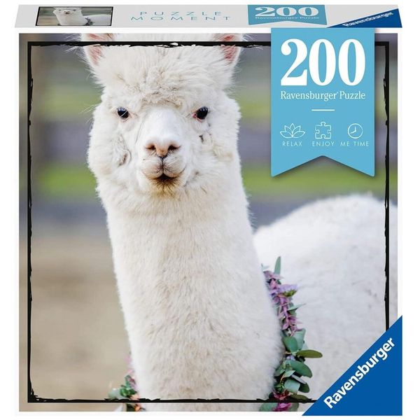 Ravensburger Puzzle Moment 13270 - Alpaca - Puzzle Da 200 Pezzi Per Adulti E Bambini A Partire Dagli 8 Anni Di Età-image