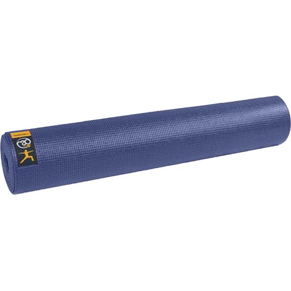 Fitness Mad - Tappetino Yoga "Warrior Ii Plus"" RD2087 (Taglia Unica) (Blu Scuro)"-image