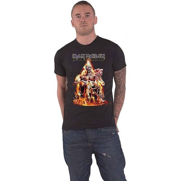 Iron Maiden - Maglietta "Seventh Son"" Per Uomo/Donna Unisex RO2732 (S) (Nero)"-image