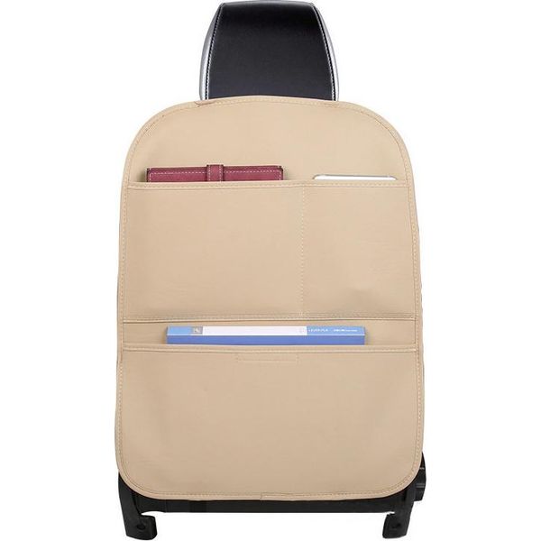 Organizzatore Per Seggiolino Auto Protezione Per Seggiolino Coprisedile Beige-image