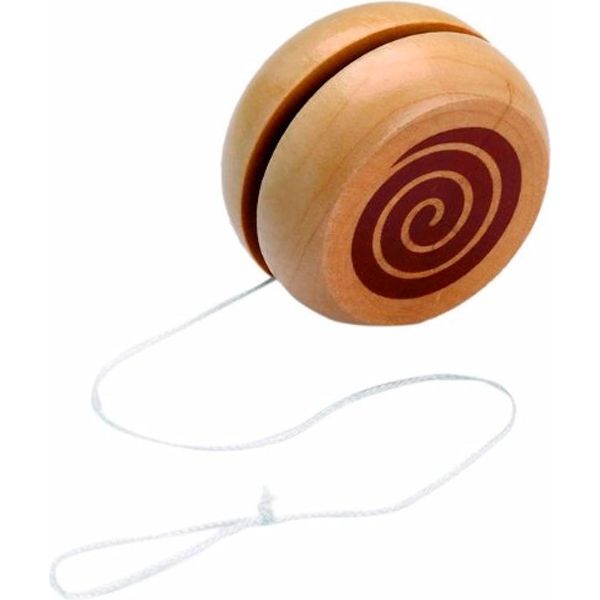 Cayro - Yo-Yo - + 8 Anni - Modello Tradizionale In Legno - Gioco Classico - Per Bambini E Adulti - Scatola Retrò E 1 Borsa Di Stoffa Cayro-image