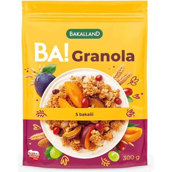 Bakalland Ba! Granola 5 Bakalii 300 G-image