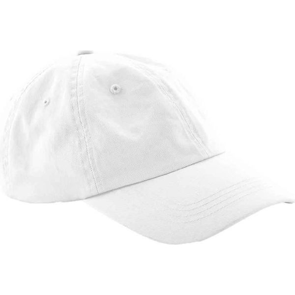 Beechfield - Berretto A Basso Profilo PC7162 (Taglia Unica) (Bianco)-image