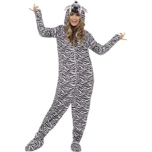 Smiffys - Costume - Uomo/Ladies Unisex SM1064 (M) (Bianco/Nero)-image