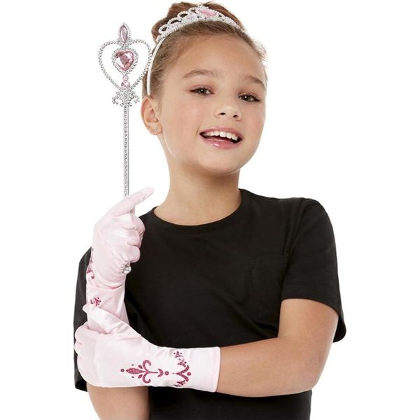 Smiffys - Accessori Per Costumi - Ragazze SM1794 (Taglia Unica) (Argento/Rosa)-image