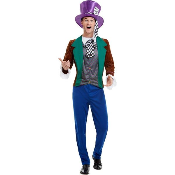 Smiffys - Set Di Costumi "Cappellaio Matto"" Per Uomo SM1933 (Xl Regular) (Colorato)"-image