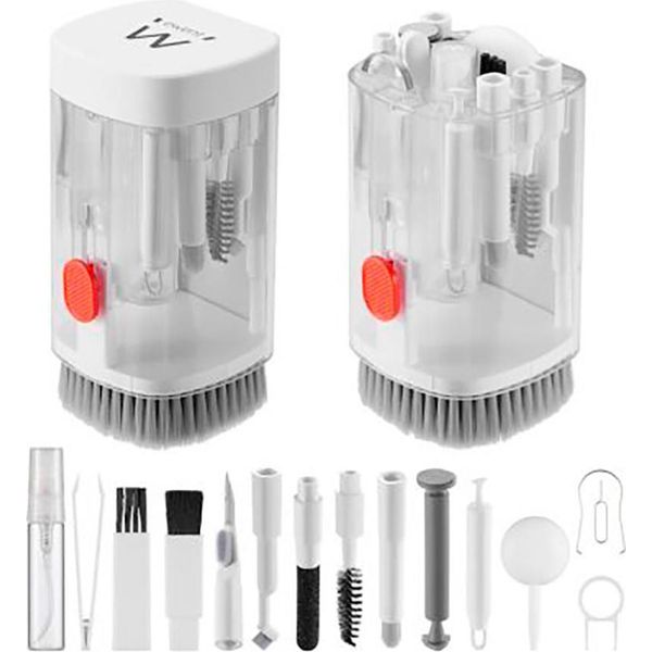 Ewent EW5631 Kit Di Pulizia Per Cuffie/Cuffie Del Computer, Tastiera, Lcd/Led/Plasma, Telefono Cellulare/Smartphone, Schermi/Plastiche, Tv, Tablet Pc Kit Di Pulizia Per Dispositivi.-image