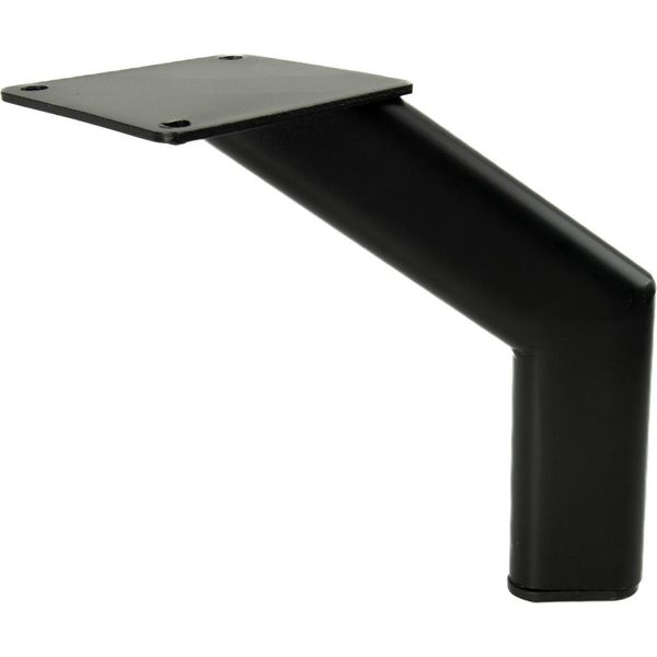 Gamba Per Mobili Loft Nero Opaco 15 Cm - Supporto Minimalista In Metallo Per Divani E Divani Angolari, Ideale Per Soggiorni Moderni-image