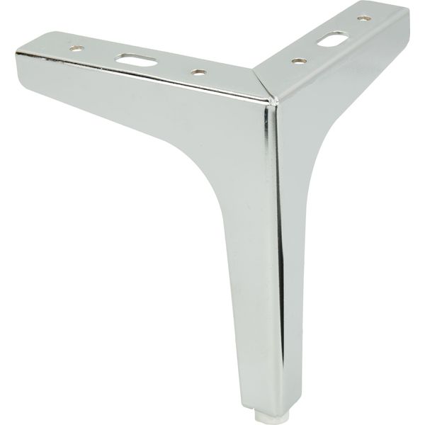 Gamba Per Mobili "Anchor"" - Elegante Gamba In Metallo Alta 15 Cm In Argento Cromato Per Una Stabilità Elegante E Un Look Moderno Per I Mobili. Ideale Per Vari Progetti Di Arredamento."-image