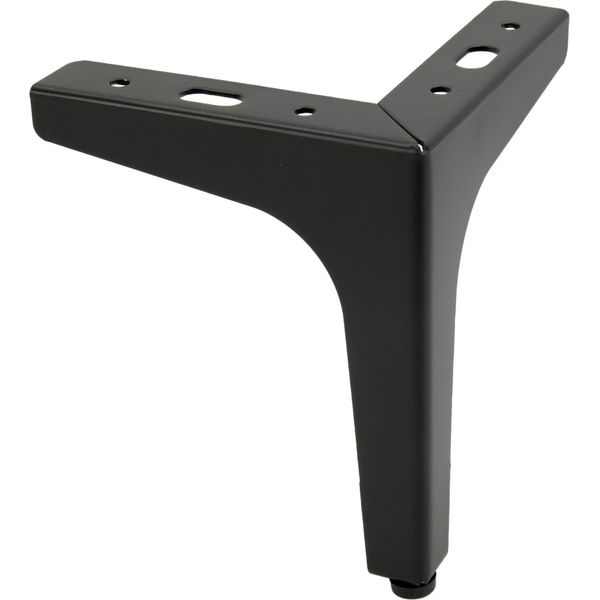 Gamba Per Mobili "Anchor"" In Nero - 15 Cm Piedini In Metallo Di Alta Qualità Per Un Design Elegante E Stabile"-image