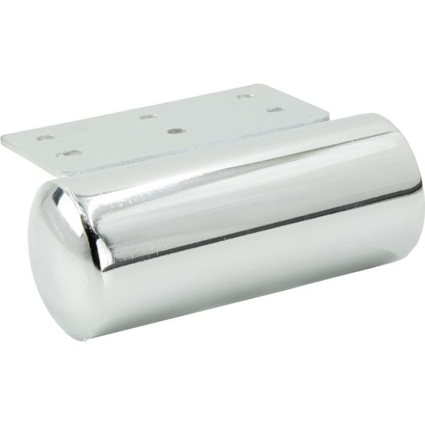 Gamba Per Mobili Barylla Argento Cromato 40 Mm Altezza 100 Mm, Elegante E Resistente, Adatta A Design Minimalisti E Stili Abitativi Moderni.-image