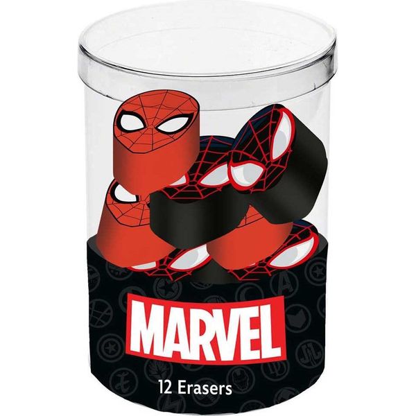 Karactermania Eraser Marvel Spiderman Cube 12 Szt. - Akcesoria Szkolne Premium-image