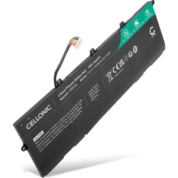 Cellonic Batteria Compatibile Con Hp Elitebook 830 Gen 5 Elitebook X360 830 Gen 5 Elitebook X360 830 Gen 6 Elitebook X360 830 Gen 7 6600Mah 7.6V-image