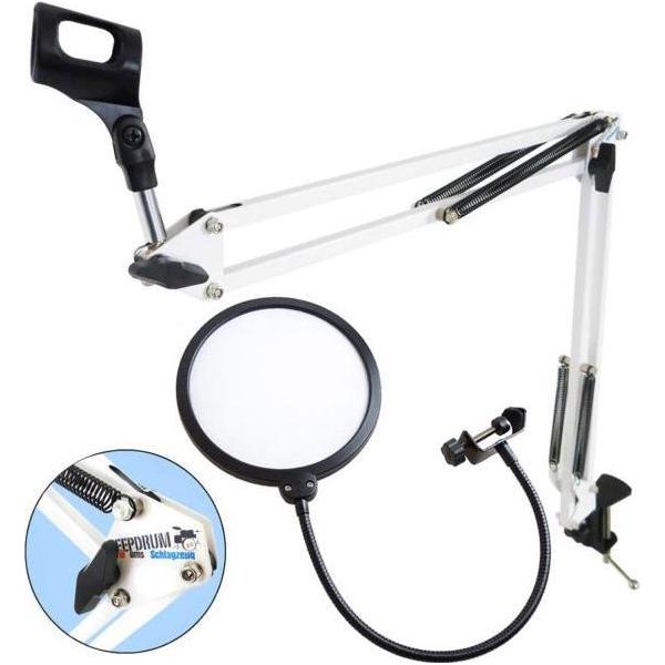Keepdrum NB35 Wh Braccio Articolato Con Protezione A Scatto Wh-image