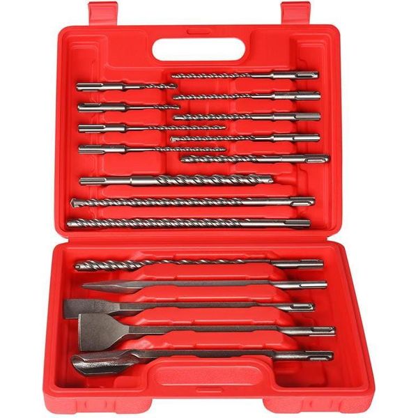 Set Di Punte E Scalpelli Sds+ Da 17 Pezzi KD10068-image