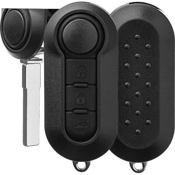 Copri Telecomando Chiave Auto Per Fiat 500 Bravo Ducato Panda-image