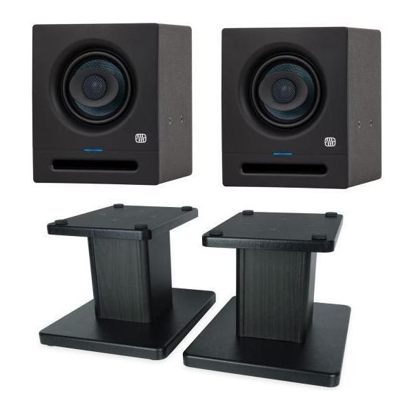 Presonus Studio Monitor Eris Pro 4 1 Coppia Con Supporto Per Diffusori-image