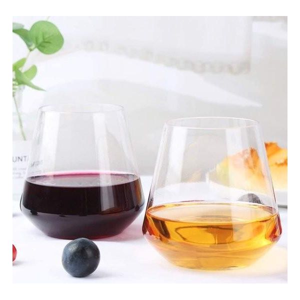Bicchieri Da Vino Infrangibili Bicchiere Da Vino Infrangibile In Plastica Tritan, Bicchieri Da Acqua, Bicchieri Per Feste In Campeggio, 500 Ml, Set Da 4-image