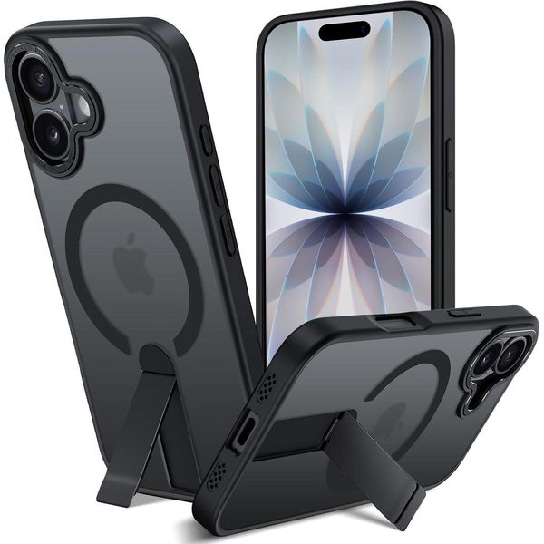 Custodia Kickstand Per Iphone 17 Custodia Protettiva Con Supporto Compatibile Con Magsafe-image