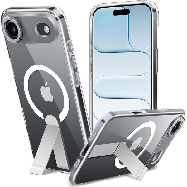 Custodia Kickstand Per Iphone Air Custodia Protettiva Custodia Con Supporto Compatibile Con Magsafe-image